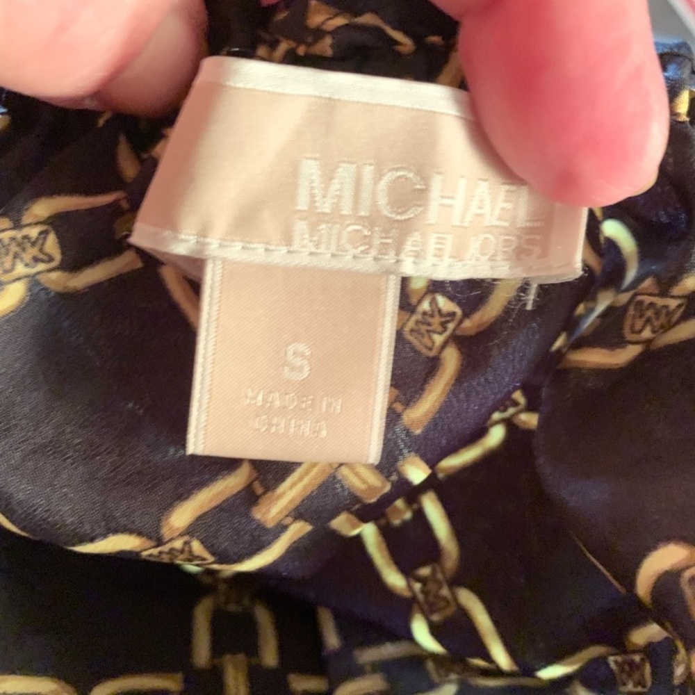 MICHAEL Michael Kors Off The Shoulder Chain Link Top - Picture 5 of 6